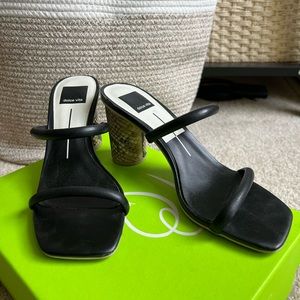 Dolce Vita Noles Heels with Snakeskin Heel